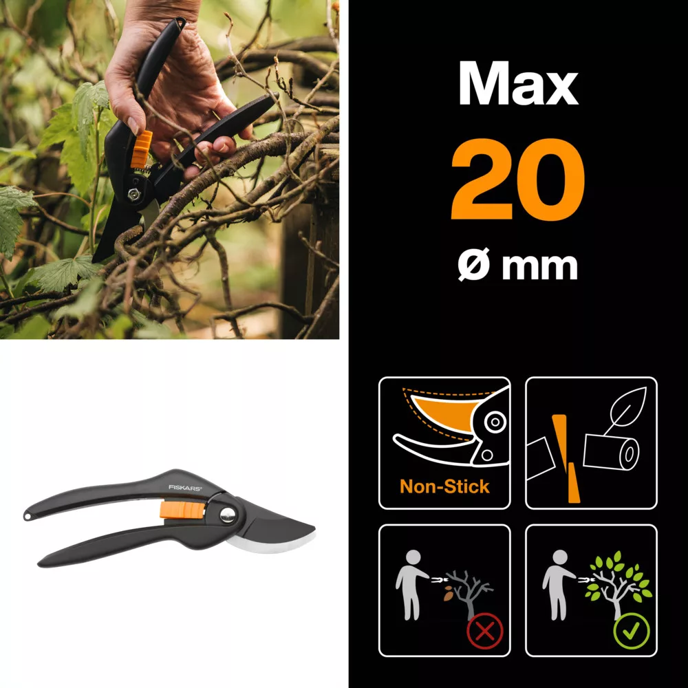 Fiskars SingleStep mellévágó metszőolló P26 - Image 3