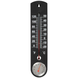 Hőmérő páratartalom mérővel Strend Pro TMS-055 BlackBar, kültéri