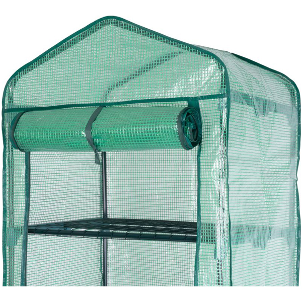 Strend Pro Greenhouse fóliasátor polccal 200x70x50 cm - Image 5