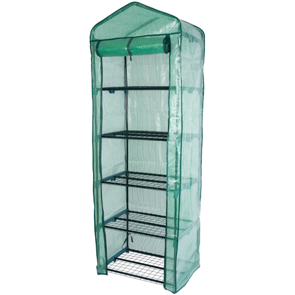 Strend Pro Greenhouse fóliasátor polccal 200x70x50 cm