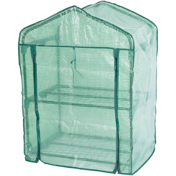Strend Pro Greenhouse fóliasátor polccal 69x49x94 cm - Image 3
