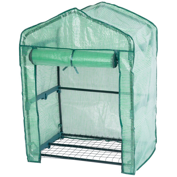 Strend Pro Greenhouse fóliasátor polccal 69x49x94 cm - Image 4