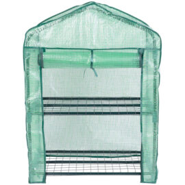 Strend Pro Greenhouse fóliasátor polccal 69x49x94 cm