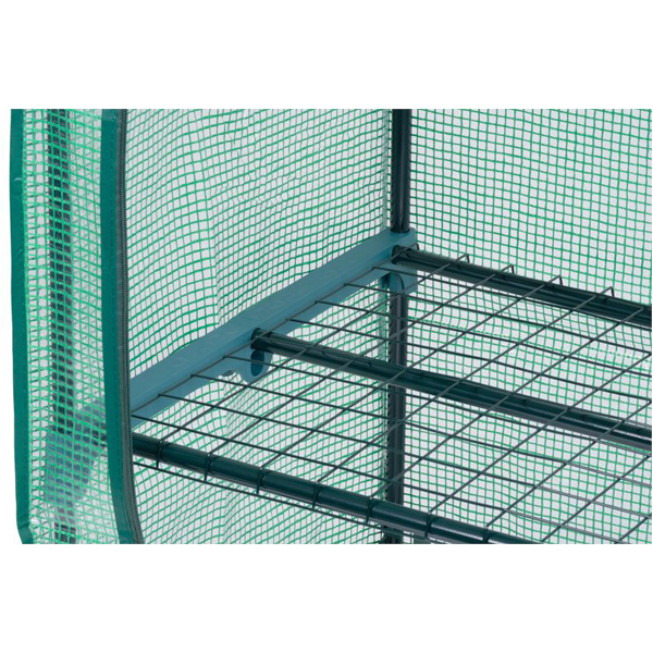 Strend Pro Greenhouse fóliasátor polccal 69x49x94 cm - Image 6