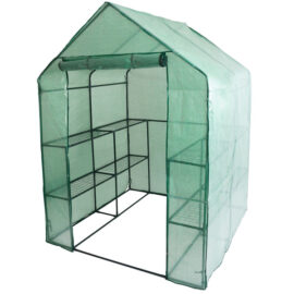 Strend Pro Greenhouse fóliasátor polccal 193x142x142 cm