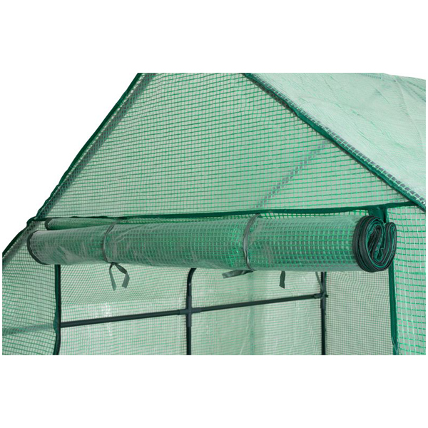 Strend Pro Greenhouse fóliasátor polccal 193x142x142 cm - Image 7