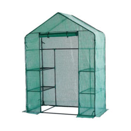 Strend Pro Greenhouse fóliasátor polccal 195x143x73 cm