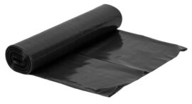 ROLO LDPE extra erős szemeteszsák fekete 120 l – 25 db (60 mikron)