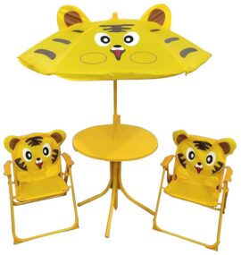 LEQ MELISENDA Tigre tigris napernyő székekkel gyermekeknek