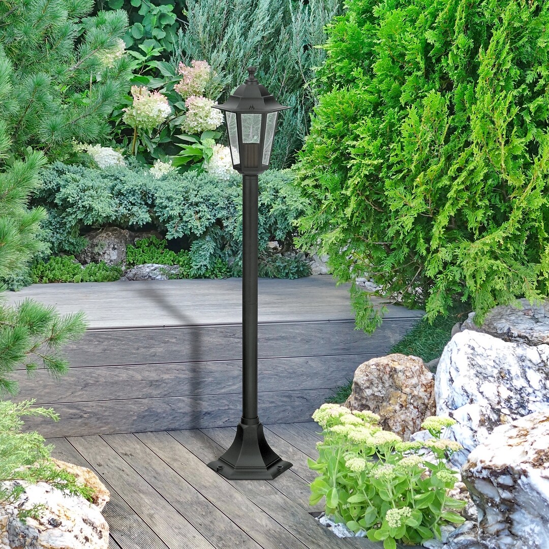 Rábalux Velence kültéri álló lámpa fekete 105 cm - Image 3