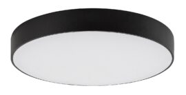 Rábalux Tartu kültéri mennyezeti lámpa LED 24W fekete kerek