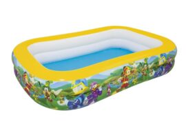 Felfújható gyerek medence Bestway 91008, Mickey Mouse 262x175x51 cm