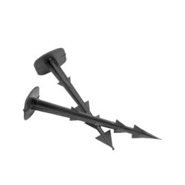 Rögzítő tüske geotextíliához fekete 125 mm 20 db/csomag